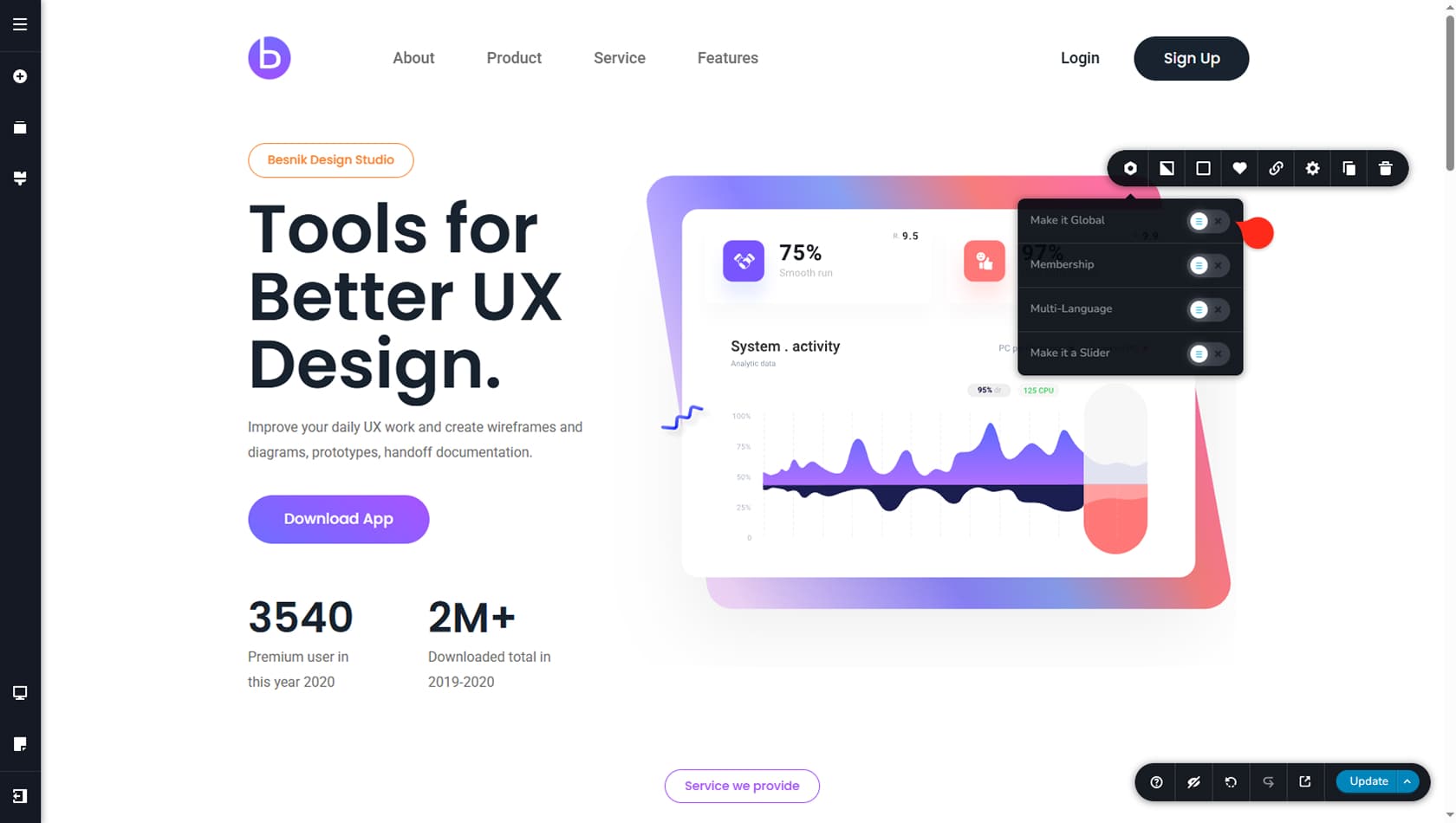 Editor UI Overview