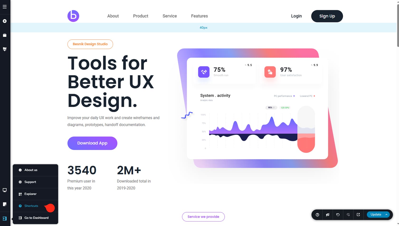 Editor UI Overview