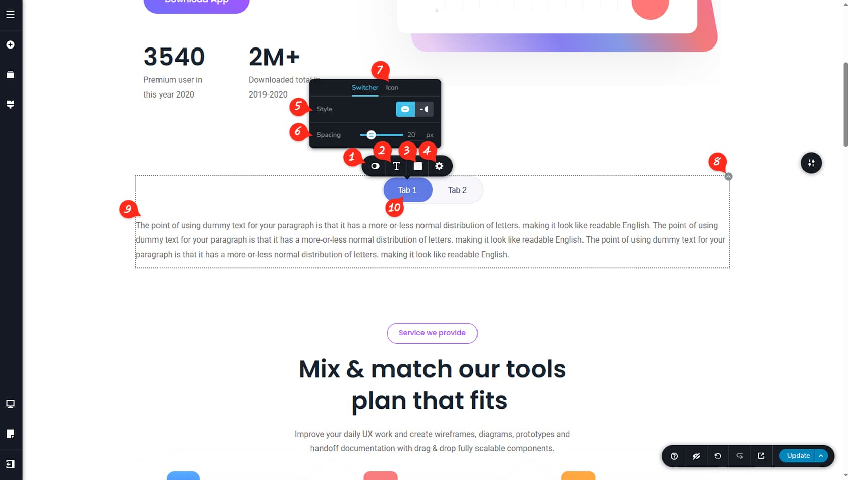 Editor UI Overview