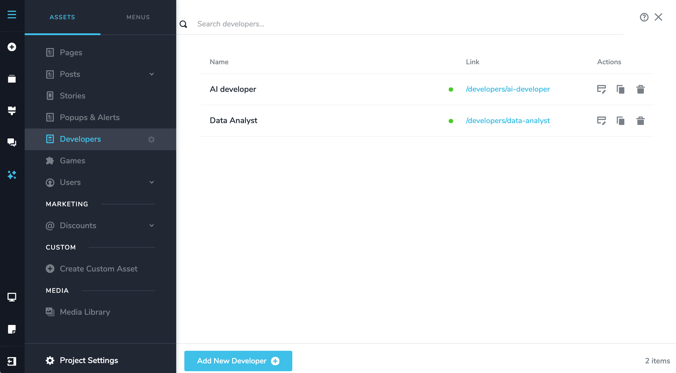 Editor UI Overview