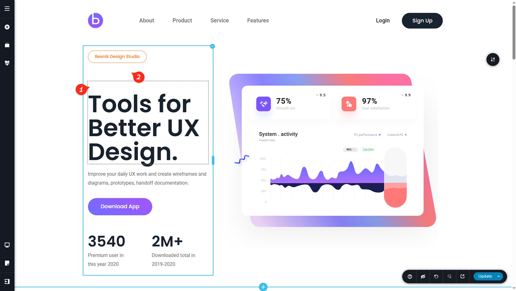 Editor UI Overview